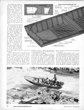 Construya este Bote Fluvial - Marzo 1967