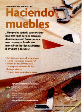 Especial de carpintería - Manual para el principiante - Noviembre 1998