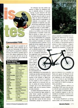 Mountain Bike - Dos bicis profesionales para principiantes - Enero 2002