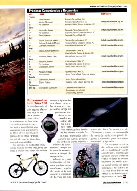 Mountain Bike - El material quirúrgico de Cannondale -Febrero 2002