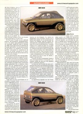 Autos de Concepto de Chrysler -Agosto 1994