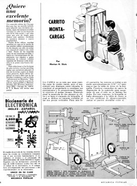 Carrito Montacargas - Enero 1965