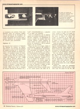 Aviones de control remoto - Febrero 1977