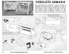 Caballete - Armario - Diciembre 1954