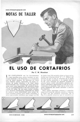 El Uso de Cortafríos - Diciembre 1958