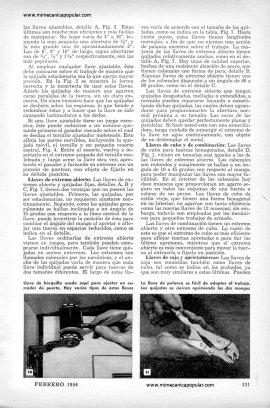 El Uso Correcto de las Llaves - Febrero 1954