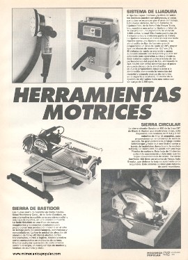Conozca sus Herramientas -Noviembre 1993