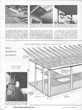 Solucione el Problema del Patio y Añada un Porche a su Casa - Septiembre 1969