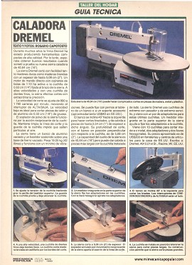 Caladora Dremel - Mayo 1990