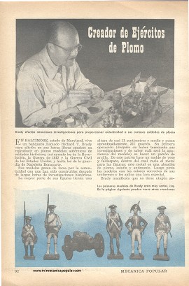 Creador de Ejércitos de Plomo - Enero 1953