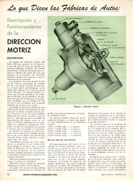 Descripción y Funcionamiento de la Dirección Motriz - Abril 1969