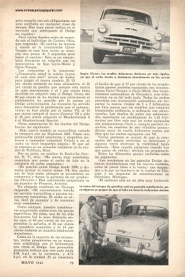 El Dodge 1953 visto por sus dueños - Mayo 1953