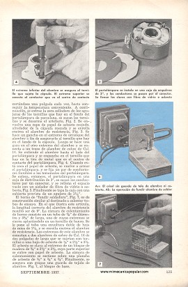Hornos Eléctricos Miniatura - Septiembre 1957