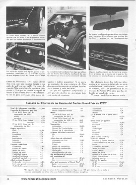 Informe de los dueños: Pontiac Grand Prix - Julio 1969