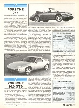 Porsche 911 y 928 GTS - Mayo 1993