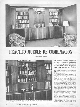 Práctico Mueble de Combinación - Febrero 1969