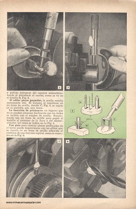 Usos de la Arcilla en el Taller - Julio 1957