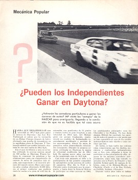 MP en las carreras - ¿Pueden los Independientes Ganar en Daytona? - Mayo 1967