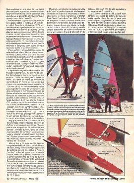 Navegación: A vela sobre el hielo - Mayo 1987