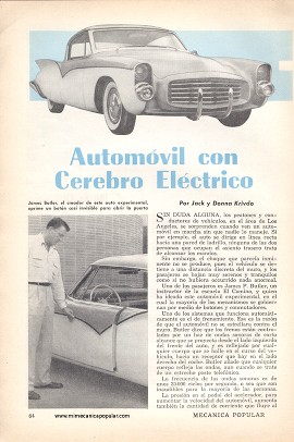 Automóvil con Cerebro Eléctrico - Octubre 1958