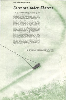Carreras sobre Charcos - Junio 1951