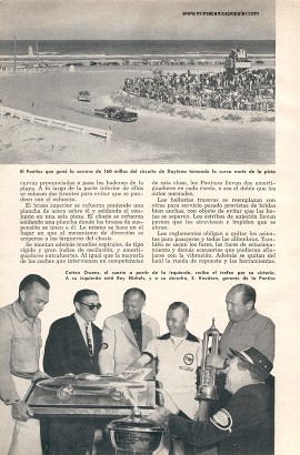MP en las carreras - La carta de triunfo del Pontiac - Julio 1957