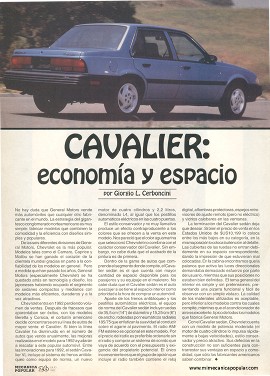 Chevrolet Cavalier - Julio 1992