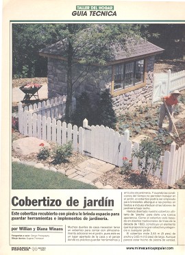 Cobertizo de jardín - Marzo 1991