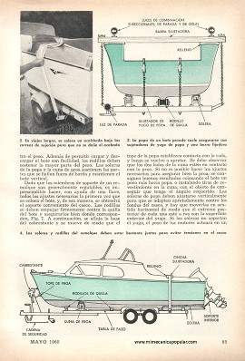 Cómo remolcar su bote - Mayo 1960