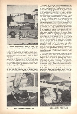 Cómo remolcar su bote - Mayo 1960