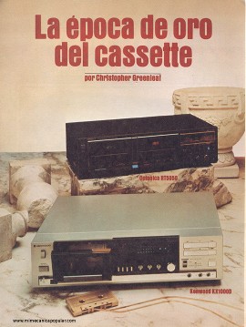 La época de oro del cassette - Octubre 1982