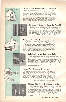 Ideas útiles para el taller - Noviembre 1959