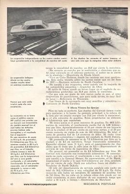 Informe de los dueños: Corvair - Mayo 1960
