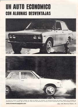 Informe de los dueños: Datsun - Mayo 1970