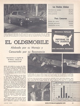 Informe de los Dueños: Oldsmobile - Junio 1965