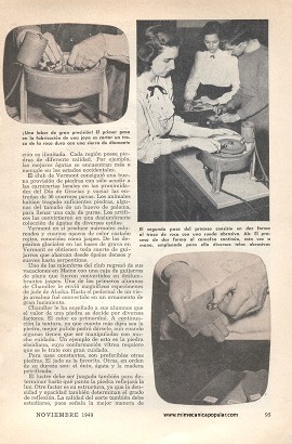 Joyas de las entrañas de un pavo -Noviembre 1949