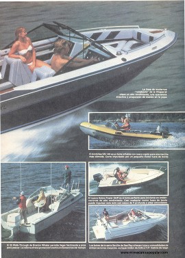 Pequeños botes para gran diversión - Agosto 1985