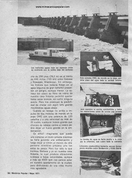 Aprovechamiento de una casa flotante - Mayo 1971