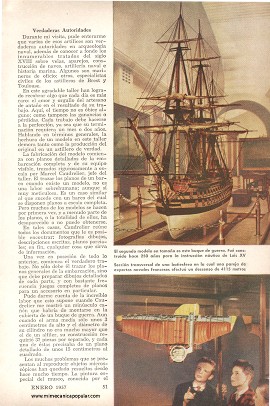 Modelismo Naval: Barcos de todas las épocas - Enero 1957
