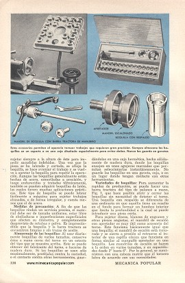 Boquillas para Mandriles de Precisión - Marzo 1953