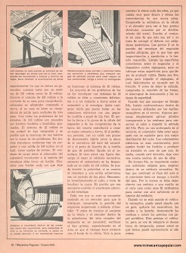 El Cuidado de los Vehículos Recreativos - Enero 1976