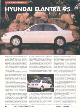 Hyundai Elantra 95 - Mayo 1995