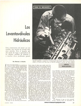 Los Levantaválvulas Hidráulicos -Julio 1965