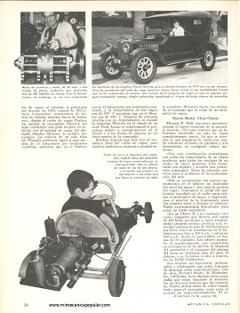 Máquinas de Vapor para Autos - Julio 1965