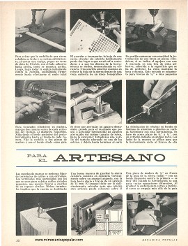 Para el Artesano - Enero 1963