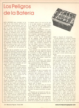Los Peligros-Cuidados de la Batería - Enero 1976