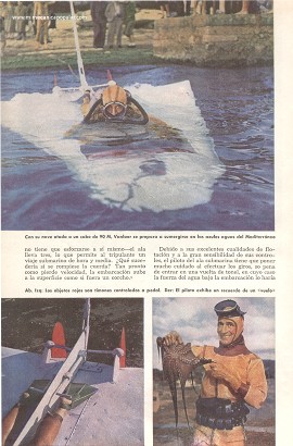 Planeador para Viajes Submarinos - Diciembre 1952