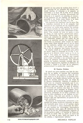 Pulidor de tambor de frotación - Septiembre 1961