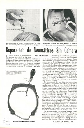 Reparación de Neumáticos Sin Cámara - Junio 1955