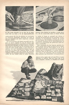 Cómo Subsistir En Lugares Desiertos - Marzo 1956